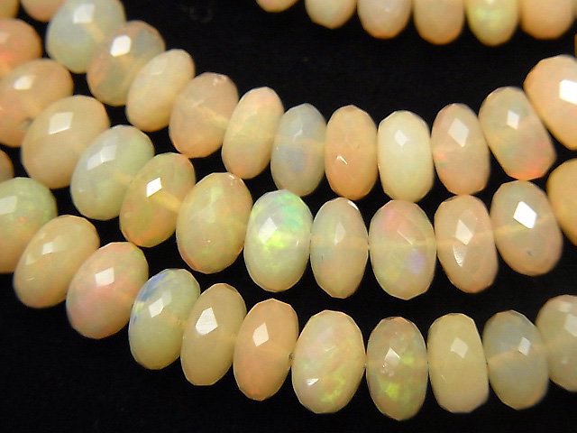 Opal, Roundel Gemstone Beads