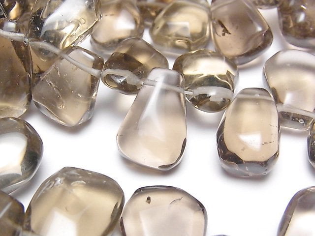 Nugget, Smoky Quartz Gemstone Beads