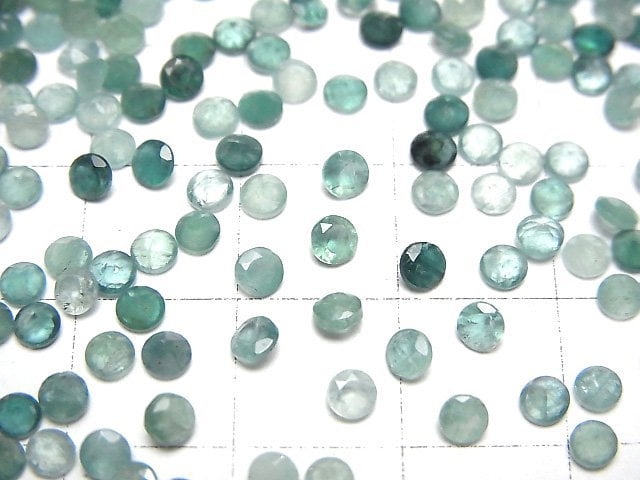 [Video]Grandidierite AAA- Loose stone Round Faceted 3x3mm 10pcs