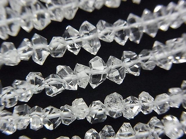 [Video] NYHerkimer Diamond AAA Rough Rock [S size] half or 1strand beads (aprx.15inch/37cm)