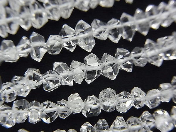 Diamond, Herkimer Diamond, Rough Rock Gemstone Beads