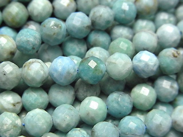 Faceted Round, Opal Gemstone Beads