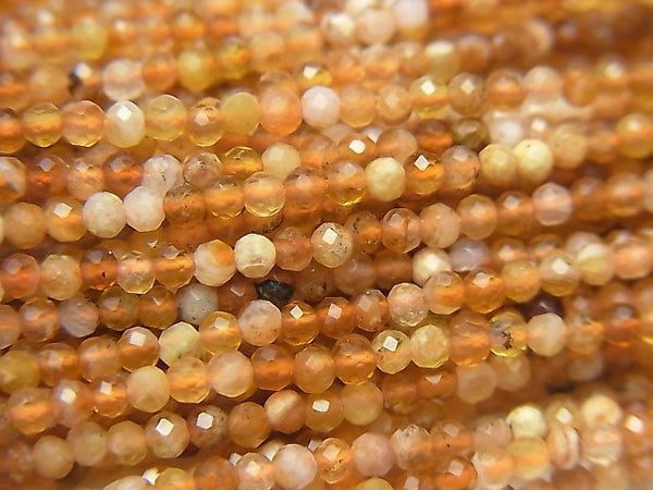 Faceted Round, Opal Gemstone Beads