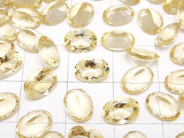 [Video]High Quality Scapolite Loose stone Oval Faceted 8x6mm 2pcs