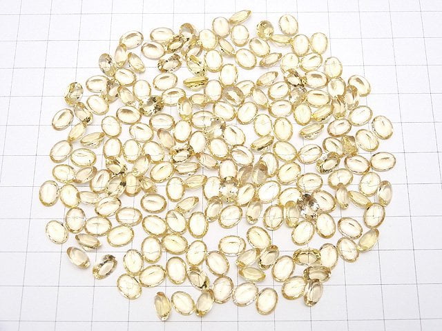 [Video]High Quality Scapolite Loose stone Oval Faceted 8x6mm 2pcs