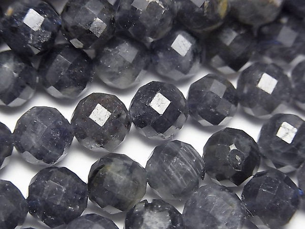 Faceted Round, Iolite Gemstone Beads