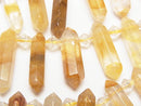 Other Quartz, Point Gemstone Beads