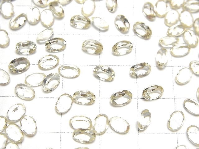 [Video]High Quality Golden Labradorite AAA Loose stone Oval Faceted 6x4mm 5pcs