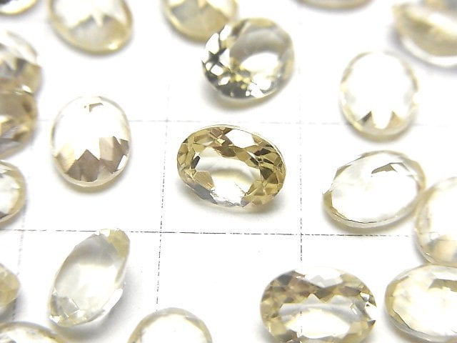 [Video]High Quality Golden Labradorite AAA Loose stone Oval Faceted 8x6mm 3pcs