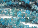 [Video] Blue Apatite AA++ Chips (Small Nugget) 1 strand beads (aprx.30inch/76cm)