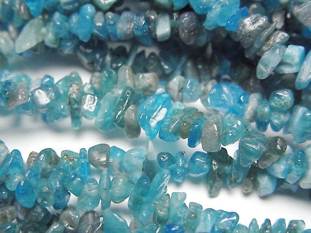 Apatite, Chips, Nugget Gemstone Beads