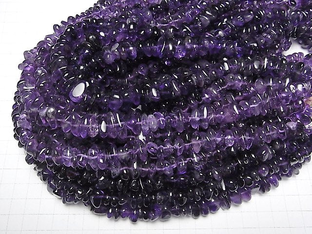 [Video]Amethyst AAA- Small Nugget (Chips ) 1strand beads (aprx.15inch/37cm)