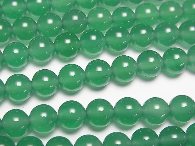 Green Onyx AAA Round 6mm 1strand beads (aprx.15inch / 35cm)