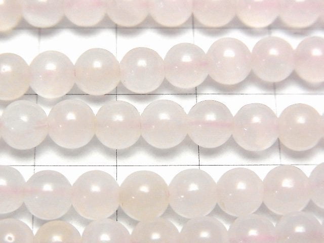 [Video] Manganese Calcite AA++ Round 6mm half or 1strand beads (aprx.15inch/38cm)