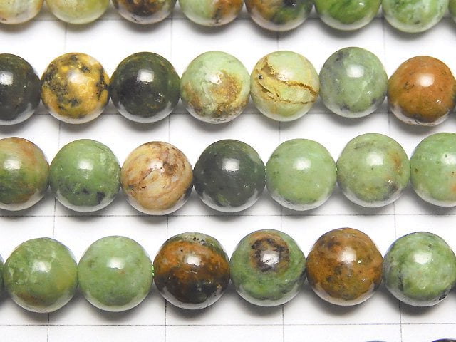 [Video] Green Opal Round 6mm 1strand beads (aprx.15inch/37cm)