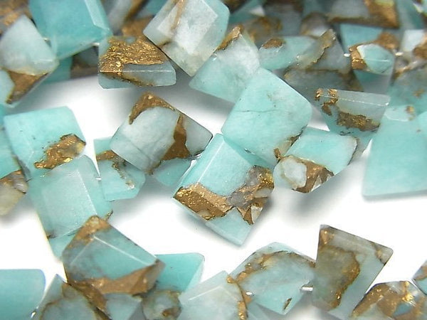 Copper Turquoise & Amazonite, Other Shape Gemstone Beads