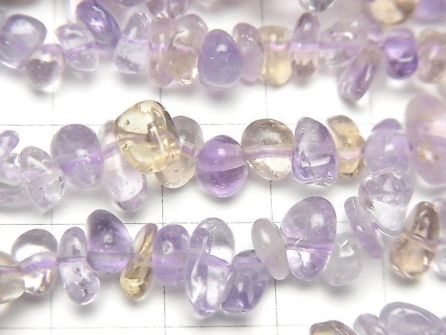 Amethyst x Citrine  Chips (Small Nugget ) 1strand beads (aprx.15inch/37cm)