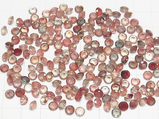 [Video] High Quality Andesine AAA Loose stone Round Faceted 5x5mm 5pcs