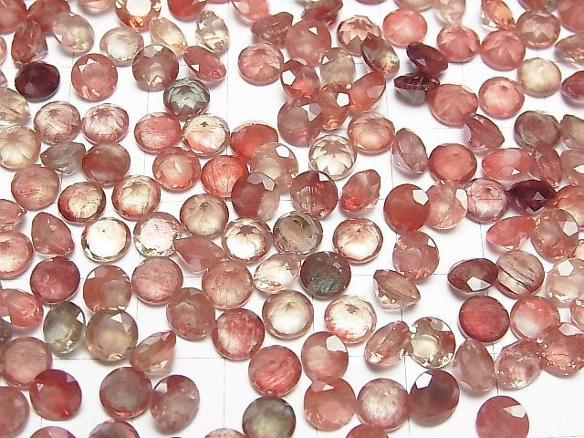 [Video] High Quality Andesine AAA Loose stone Round Faceted 6x6mm 5pcs