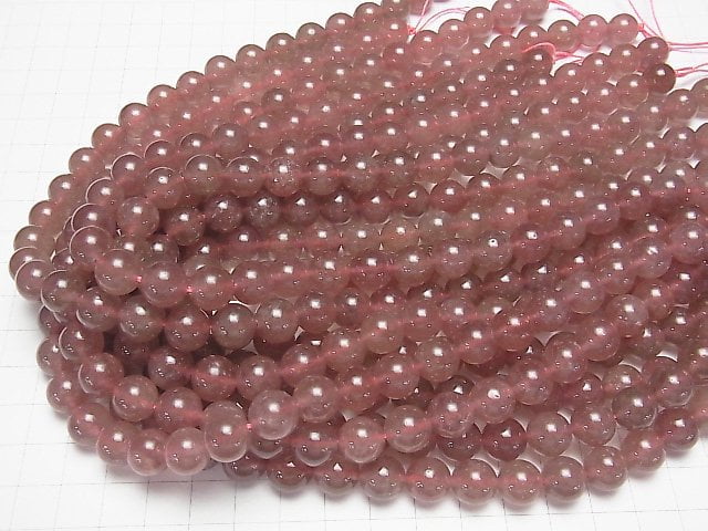 [Video] African Red Aventurine AAA- Round 10mm 1strand beads (aprx.15inch / 36cm)