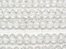 [Video] High Quality! Crystal AAA Faceted Button Rondelle 5x5mm half or 1strand beads (aprx.15inch / 36cm)