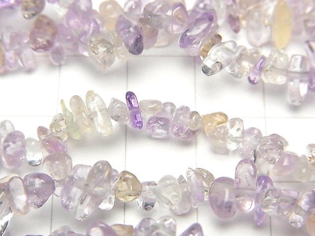 Light colorAmethyst AAA- Chips (Small Nugget ) 1strand beads (aprx.30inch/76cm)