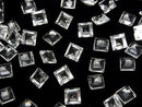 [Video] High Quality White Topaz AAA Loose stone Square Faceted 6x6mm 5pcs