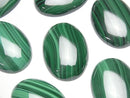 Cabochon, Malachite Gemstone Beads