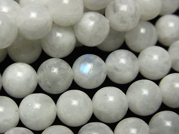 Rainbow Moonstone, Round Gemstone Beads