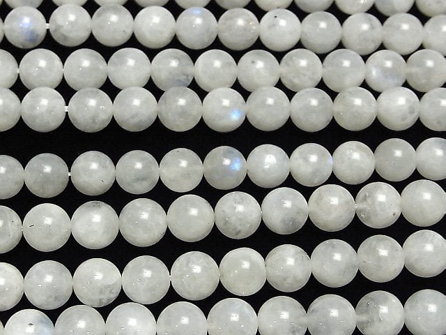 [Video] Rainbow Moonstone AA Round 10mm half or 1strand beads (aprx.15inch / 37cm)