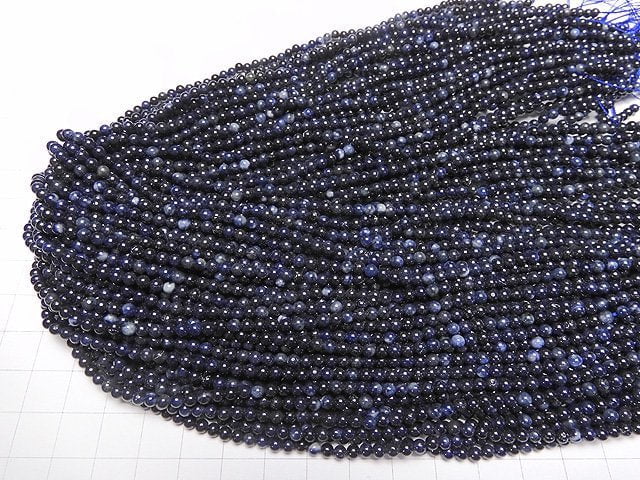 [Video]Sapphire AA+ Round 3mm 1strand beads (aprx.15inch/37cm)