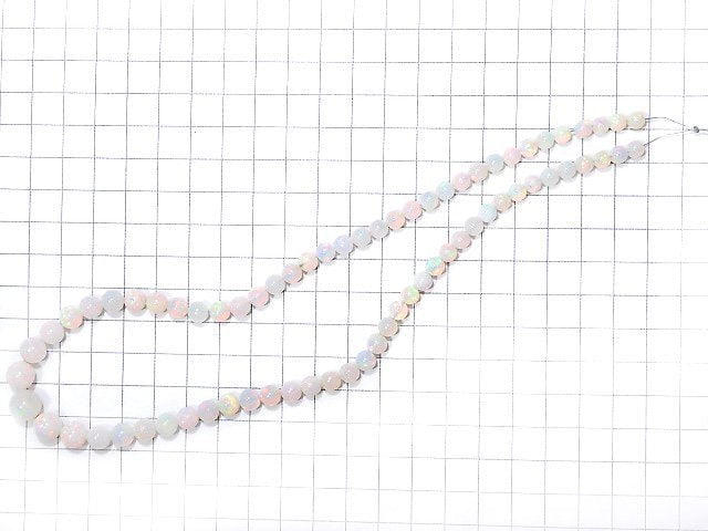 [Video] [One of a kind] Top Quality Precious Opal AAAAA Round 4.5-9mm Size Gradation 1strand beads (aprx.16inch / 40cm) NO.1