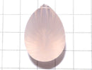 [Video] [One of a kind] High Quality Madagascar Rose Quartz AAA Pear shape Concave Cut 1pc NO.9