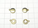 [Video] Metal Jump Ring with Magnetic Clasp, 14x9mm, Gold, 2 Pairs