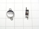 [Video] Metal Jump Ring with Magnetic Clasp, 14x9mm, Silver, 2 Pairs