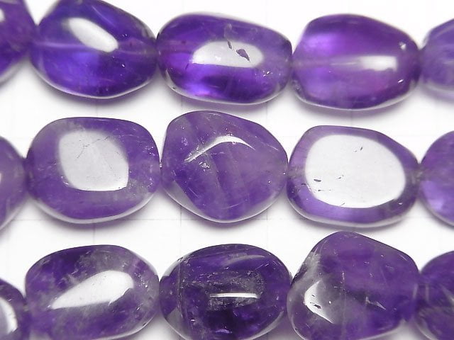 [Video]Amethyst AA Nugget 1strand beads (aprx.15inch/36cm)