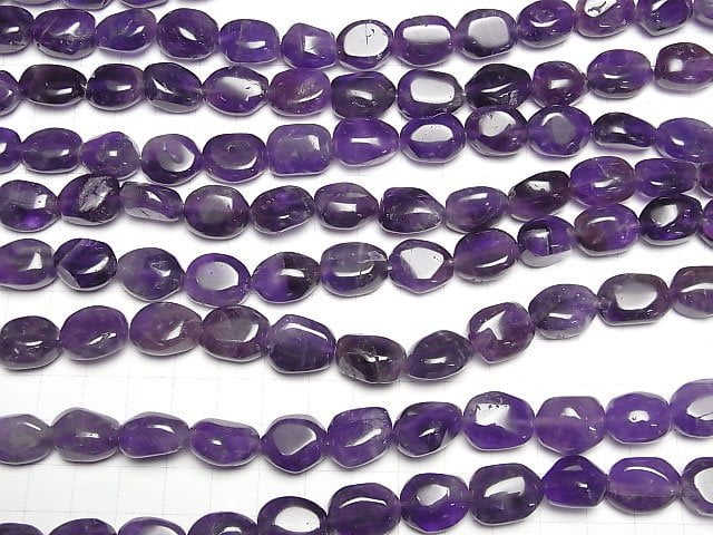 [Video]Amethyst AA Nugget 1strand beads (aprx.15inch/36cm)