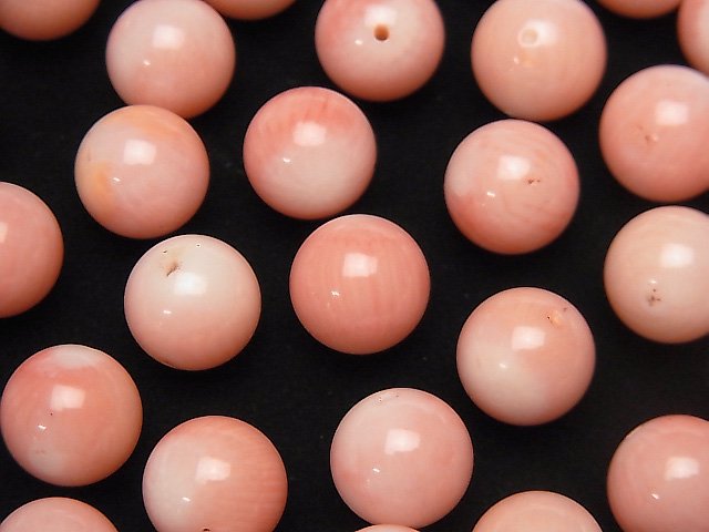 Coral, Round Natural Beads