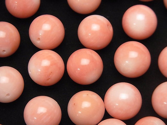 Coral, Round Natural Beads