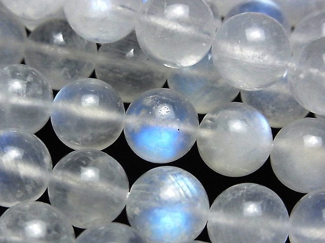 Moonstone, Round Gemstone Beads