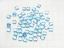 [Video] High Quality Swiss Blue Topaz AAA Sugarloaf Cut 6x6mm 1pc