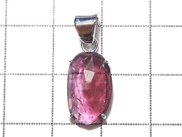 [Video] [One of a kind] Pink Tourmaline AAA- Pendant Silver925 NO.28