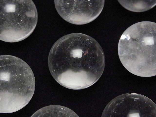 [Video] Himalayan Ice Quartz AA++ Sphere, Round 23mm-26mm 1pc