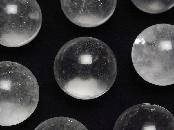 [Video] Himalayan Ice Quartz AA++ Sphere, Round 23mm-26mm 1pc