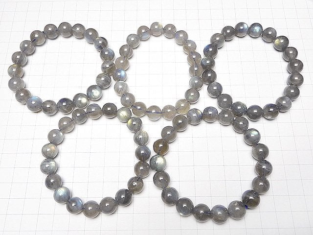 [Video] Labradorite AA++ Round 11mm Bracelet