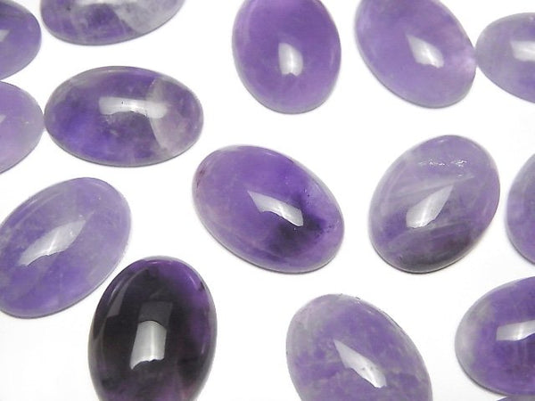 Cabochon, Lavender Amethyst Gemstone Beads