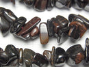 [Video] Iron Tiger's Eye Chips (Small Nugget) 1strand beads (aprx.15inch / 37cm)
