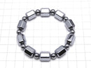 [Video] Terahertz 6Faceted Tube 13x10mm & Round 6.5mm Bracelet