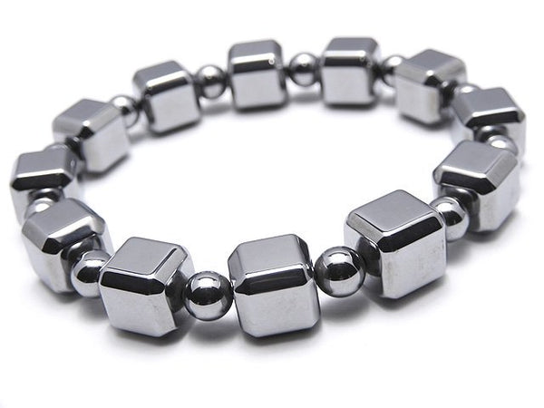 Accessories, Bracelet, Cube, Round, Terahertz Gemstone Beads