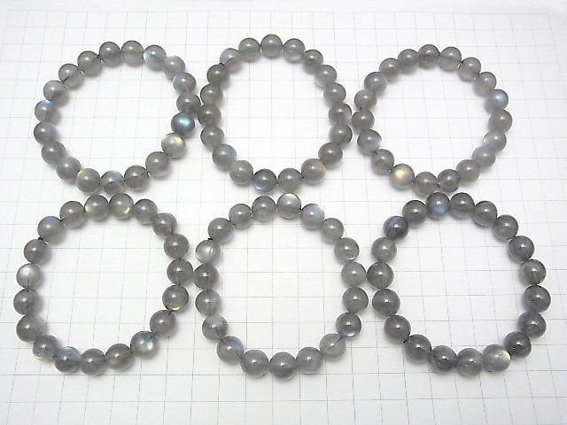 [Video]Labradorite AAA- Round 10mm Bracelet